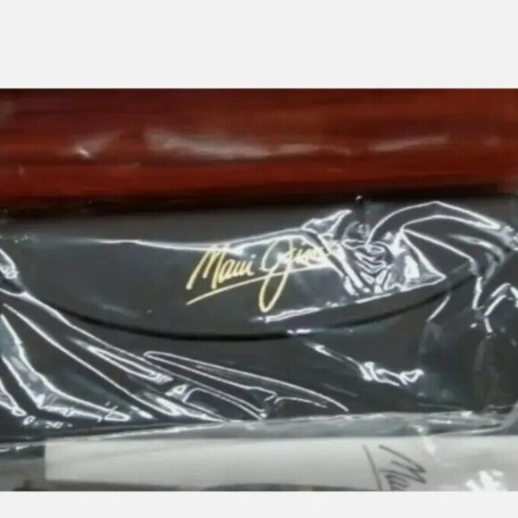 NEW!!! Maui Jim Kiawe 809-11D Grey Stripe Neutral Grey Polarized Sunglasses NWT! - Picture 13 of 16